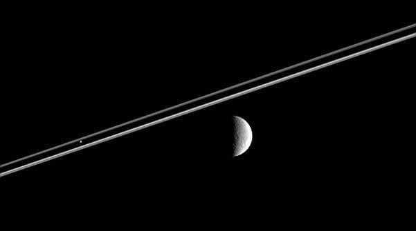 NASA image: Moons Near and Far