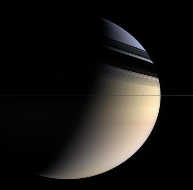 NASA image: Saturn Subtle Spectrum