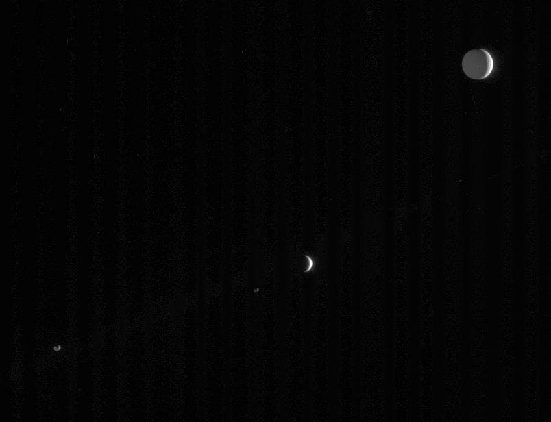 NASA image: A Multitude of Moons
