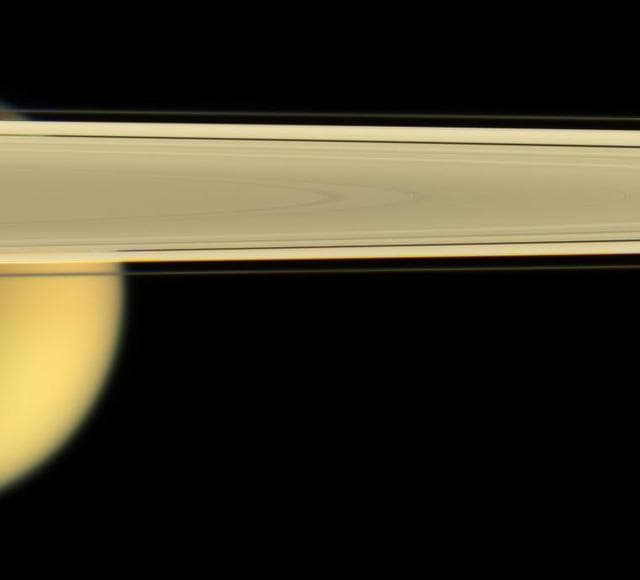 NASA image: Titan on the Side