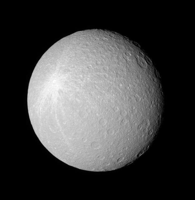 NASA image: Bright Ice Below