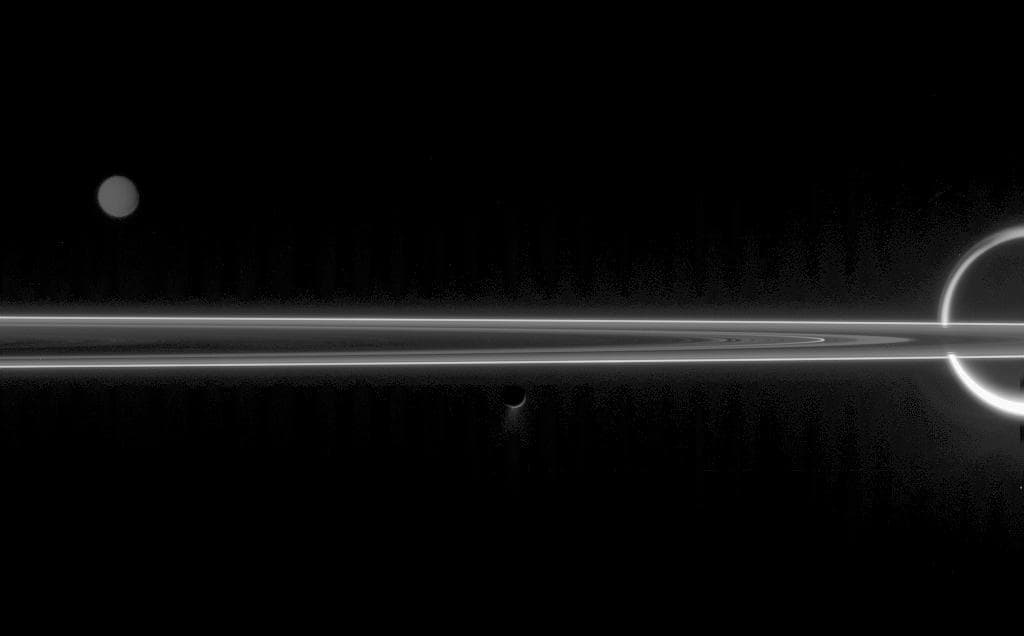 NASA image: The Moons are the Stars