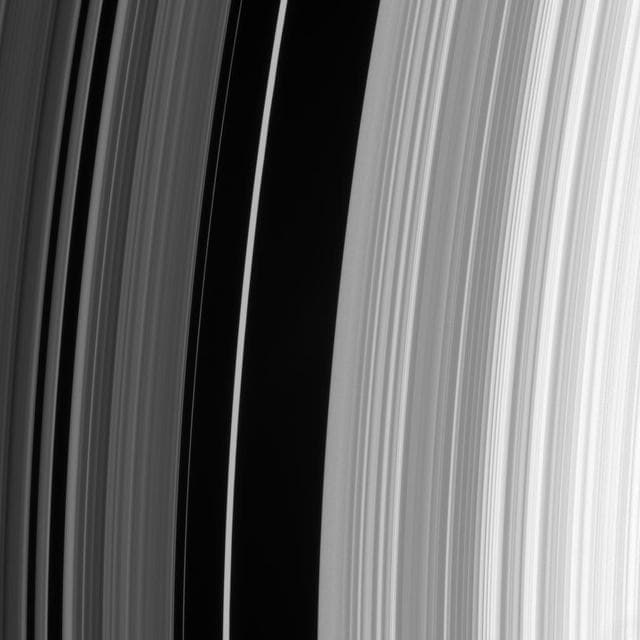 NASA image: The Huygens Gap