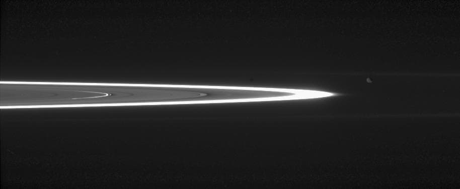 NASA image: Janus Hides in Plain Sight