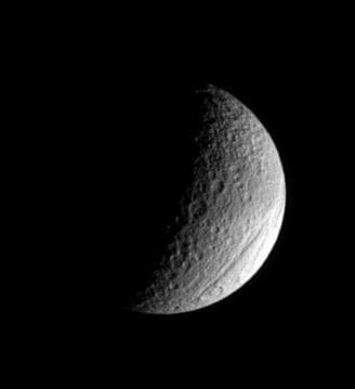 NASA image: Tethys Is Gorges