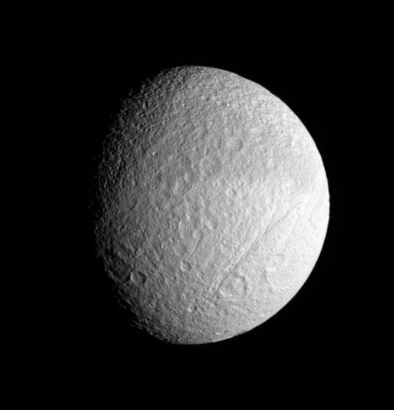 NASA image: Target: Tethys