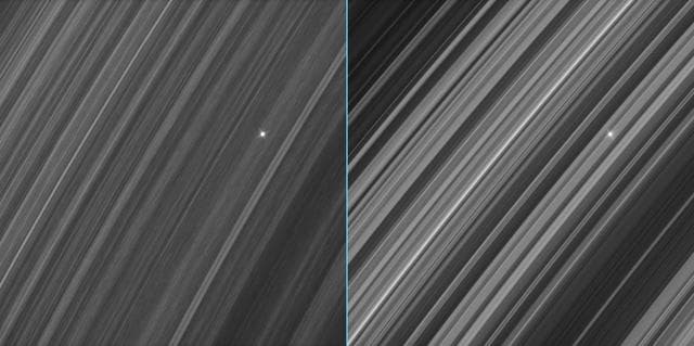 NASA image: The B Ring Variations
