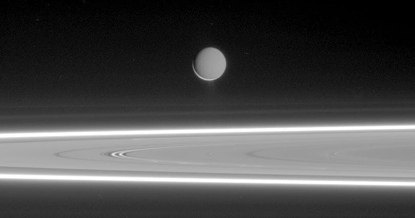 NASA image: Brilliant Ice Dust
