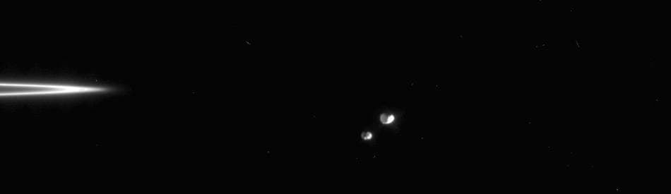 NASA image: Janus-Epimetheus Swing