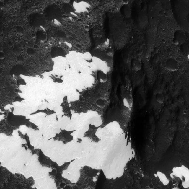 NASA image: The Voyager Mountains