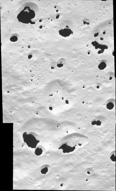 NASA image: Spotty Iapetus
