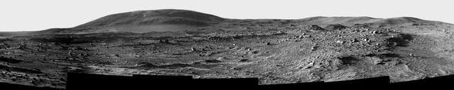 NASA image: Low Sun from Low Ridge