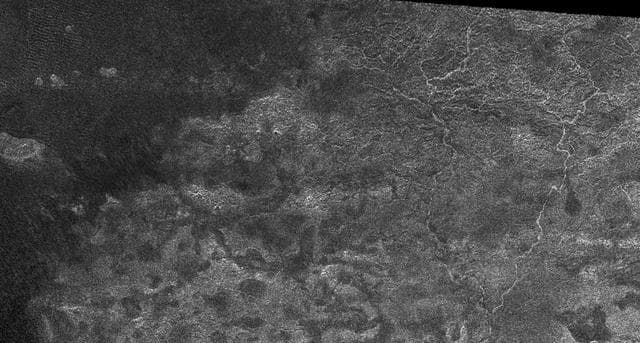 NASA image: Xanadu: Rivers Flowed onto a Sunless Sea