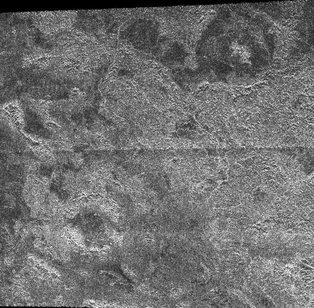 NASA image: Impact Craters on Xanadu