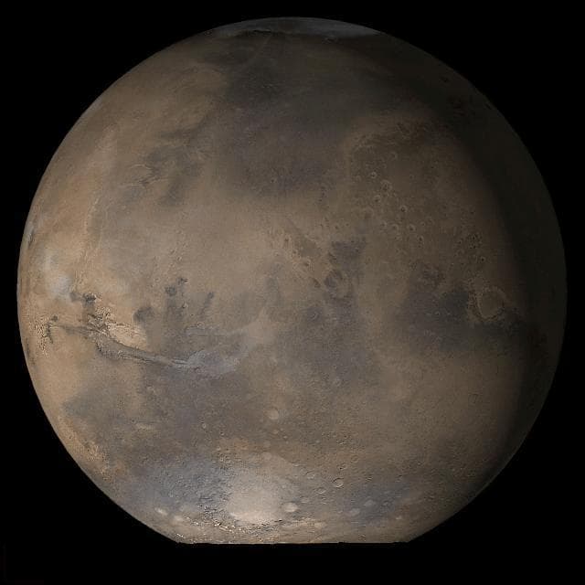NASA image: Mars at Ls 53°: Acidalia/Mare Erythraeum