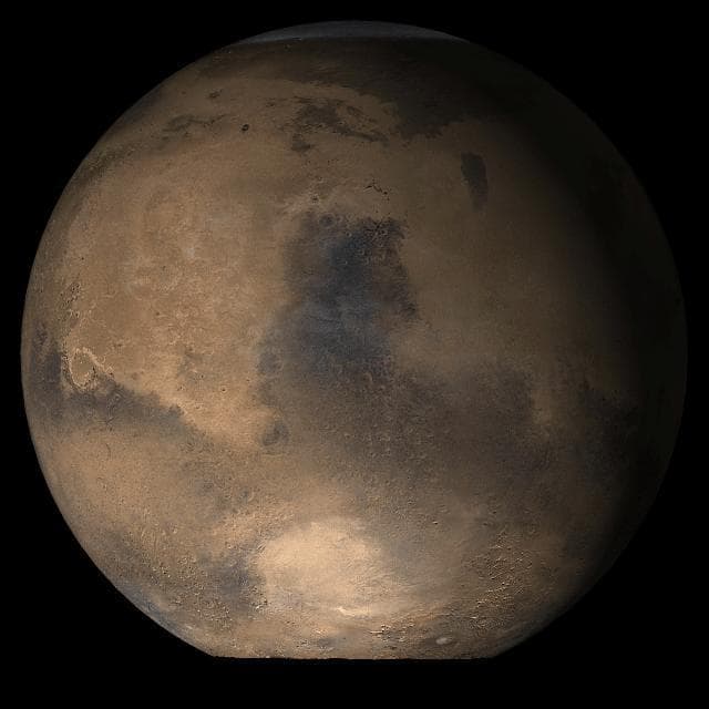 NASA image: Mars at Ls 53°: Syrtis Major