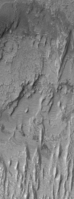 NASA image: Scalloped Floor
