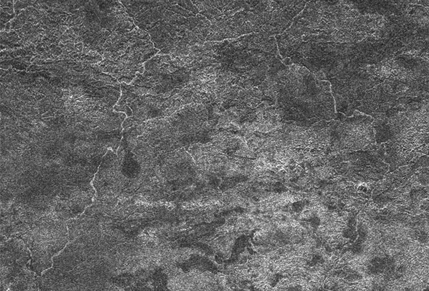 NASA image: Xanadu Meandering Rivers