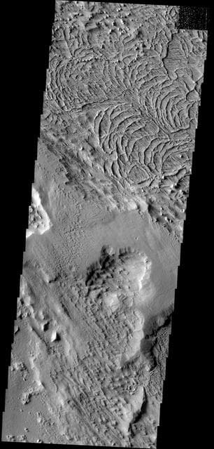 NASA image: Arcuate Ridges