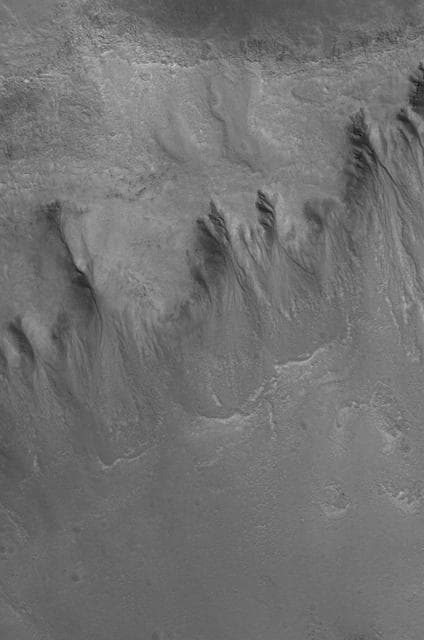 NASA image: Northern Gullies