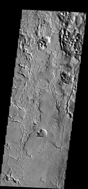 NASA image: Cracks to Chaos