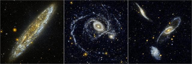 NASA image: Triple Scoop from Galaxy Hunter