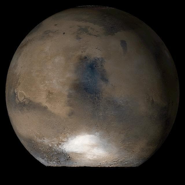 NASA image: Mars at Ls 93°: Syrtis Major