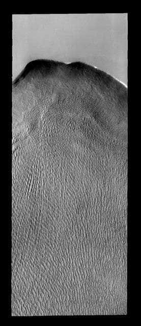 NASA image: Polar Dunes