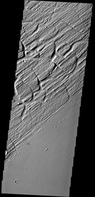 NASA image: Grooves and Cracks