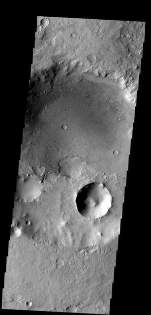 NASA image: Crater Fill