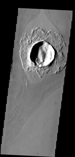 NASA image: Crater Island