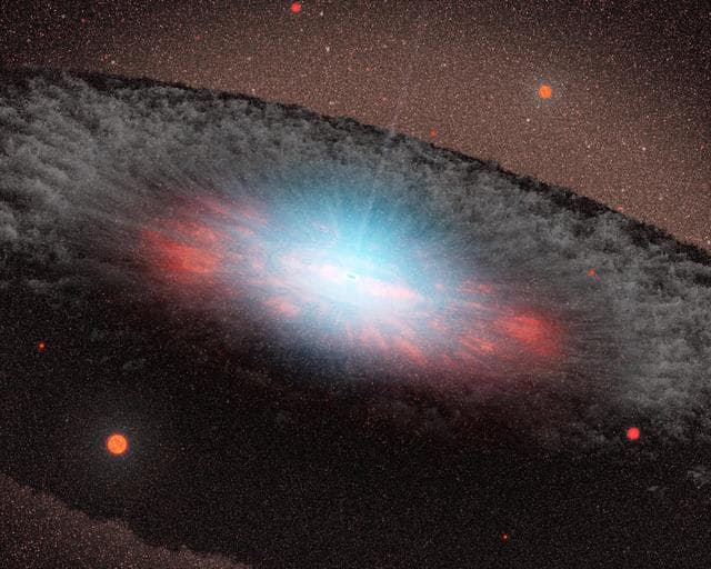 NASA image: An Unwelcome Place for New Stars artist concept