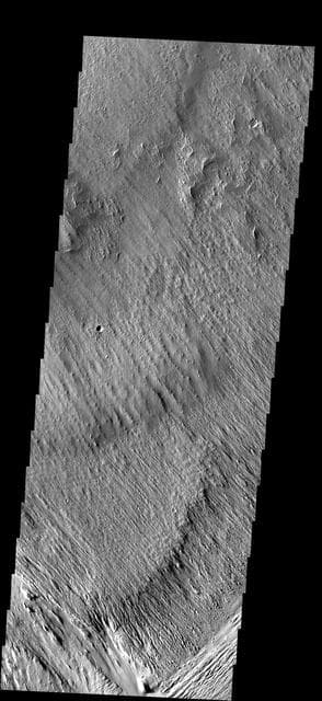 NASA image: Yardangs