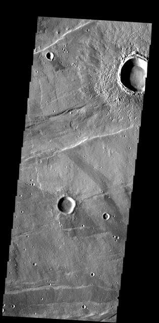 NASA image: Ejecta Texture