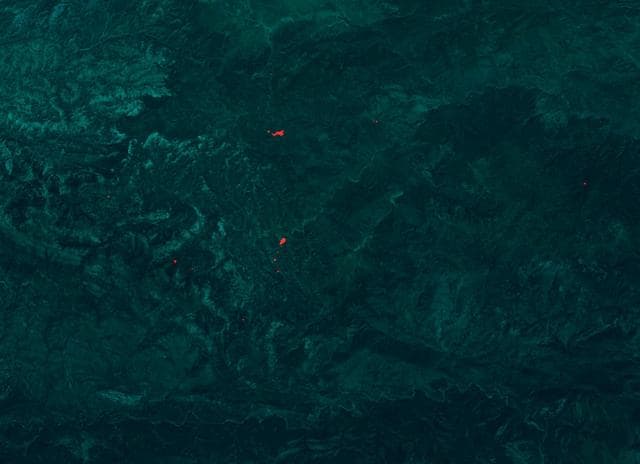 NASA image: Day Fire in Ventura County