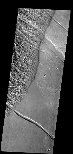 NASA image: Tharsis Textures