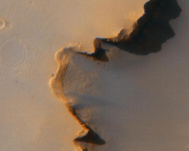 NASA image: The Opportunity Rover at Victoria Crater