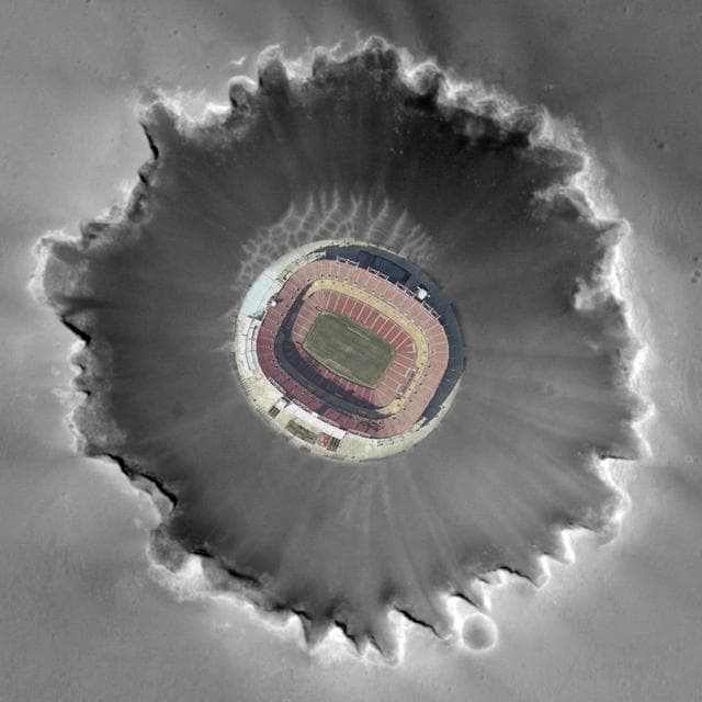 NASA image: Getting a Sense of Scale