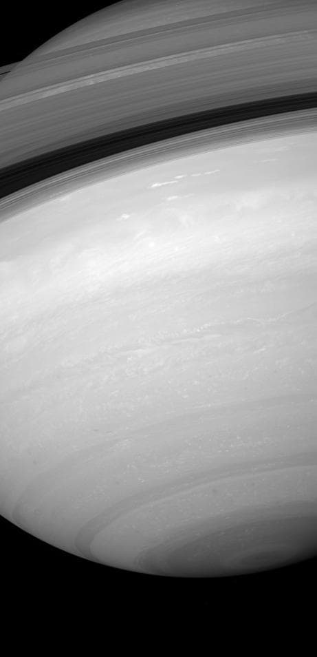 NASA image: South on Saturn