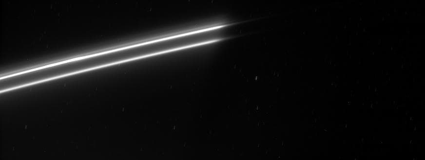 NASA image: F Ring Strands