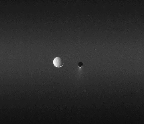 NASA image: Moons in the Night