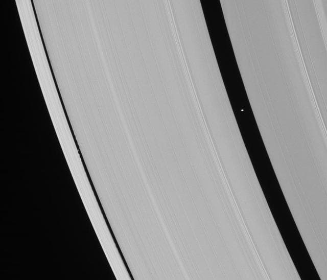 NASA image: The Gap Moons