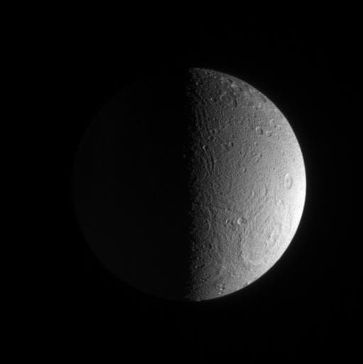 NASA image: Dione Decorations