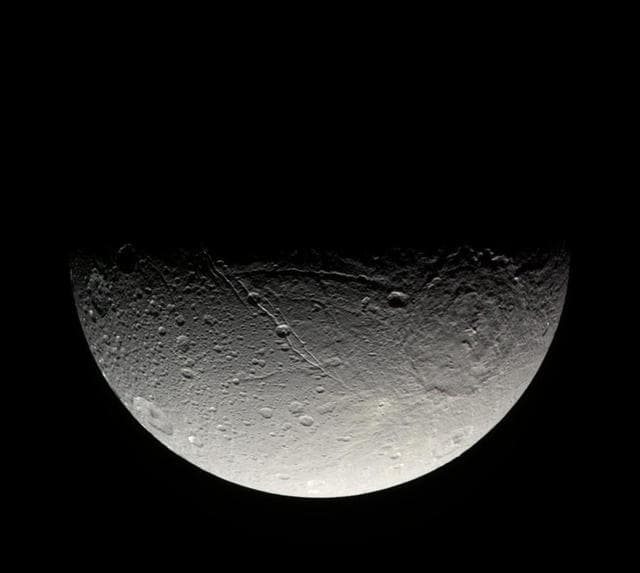 Dione Southern Face