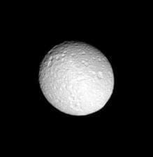 NASA image: Mimas Aslant
