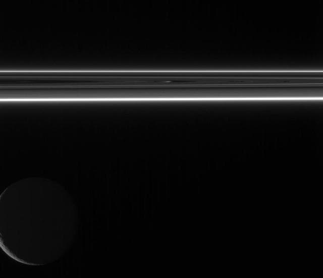 NASA image: Darkside Lights