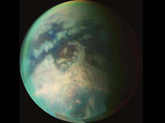 NASA image: Exposing Titan Surface