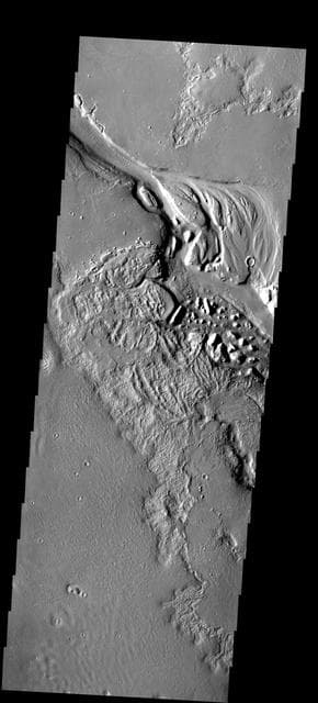NASA image: Hrad Vallis