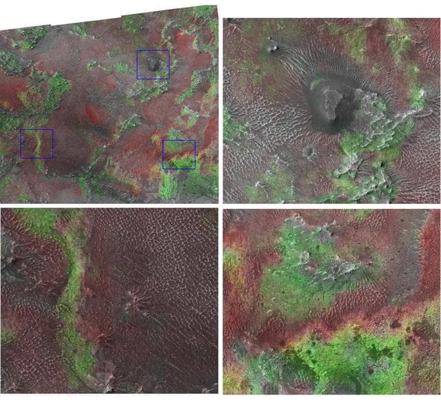 NASA image: Clay at Nili Fossae