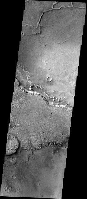 NASA image: Ridge or Channel